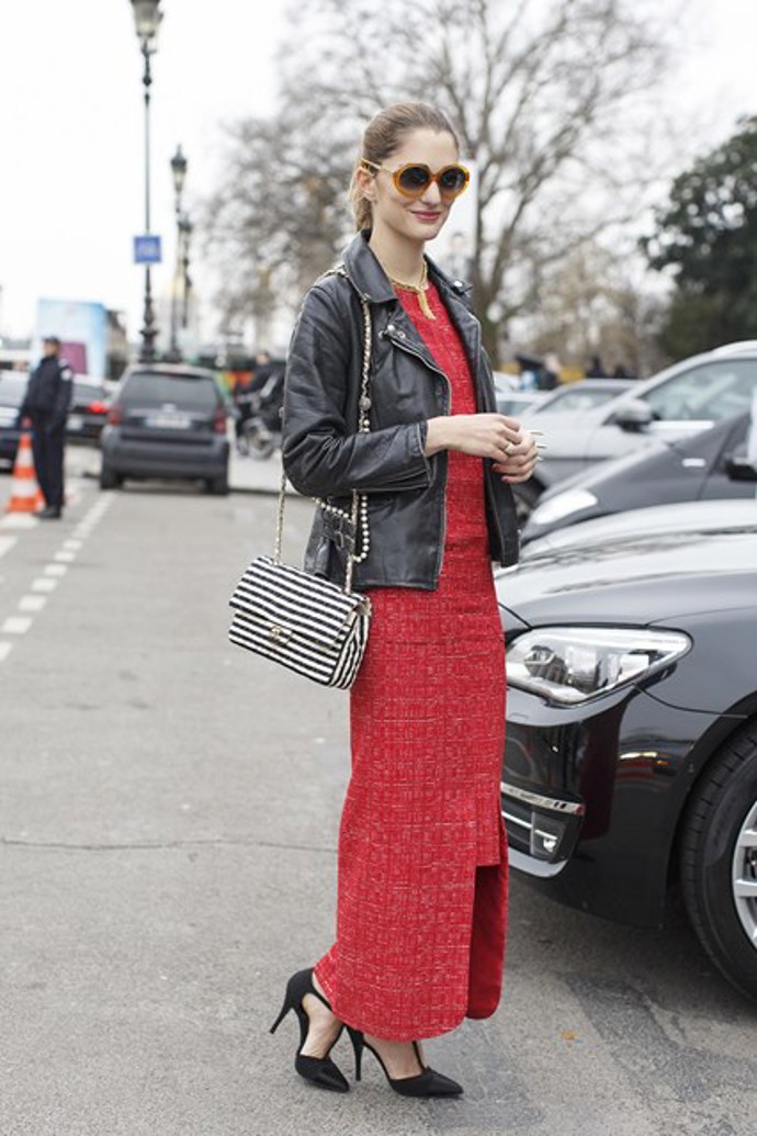 Haute couture v ulicích Paříže