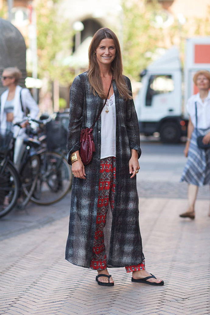 Street style z Kodaně
