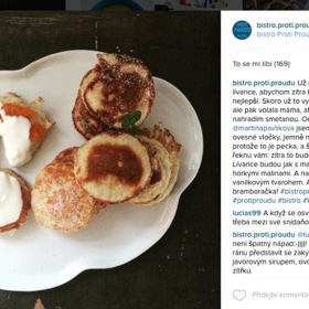 Recept na lívance z Bistra Proti Proudu Recept na lívance z Bistra Proti Proudu