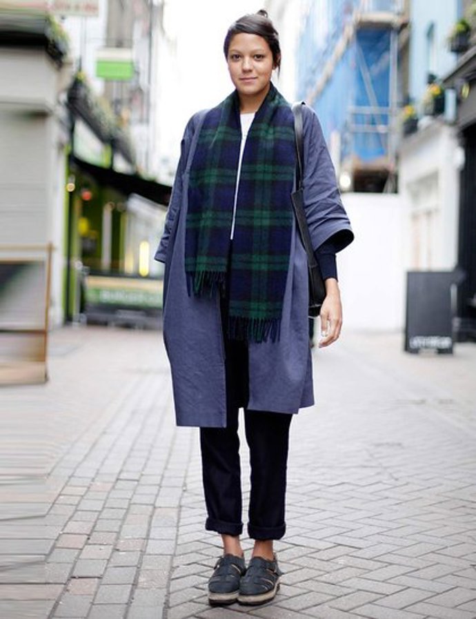 Street style z Londýna: Zimní kabáty