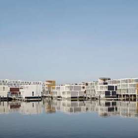 Plovoucí město Ijburg, Amsterodam, Nizozemsko