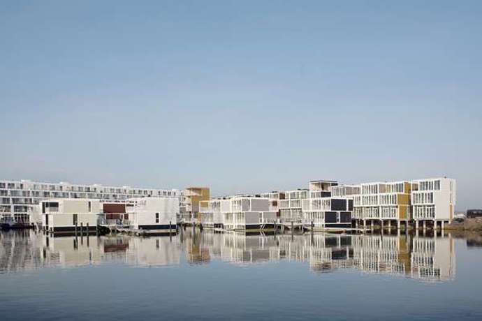 Plovoucí město Ijburg, Amsterodam, Nizozemsko
