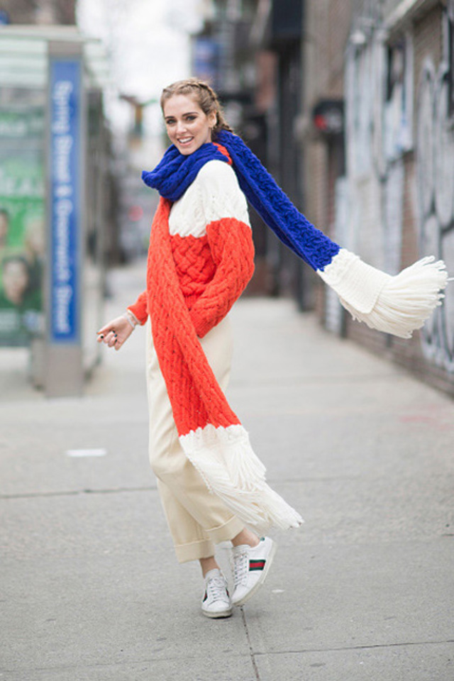 chiara ferragni in gucci new ace sneakers with crocodile detail on the back 1 44ce2