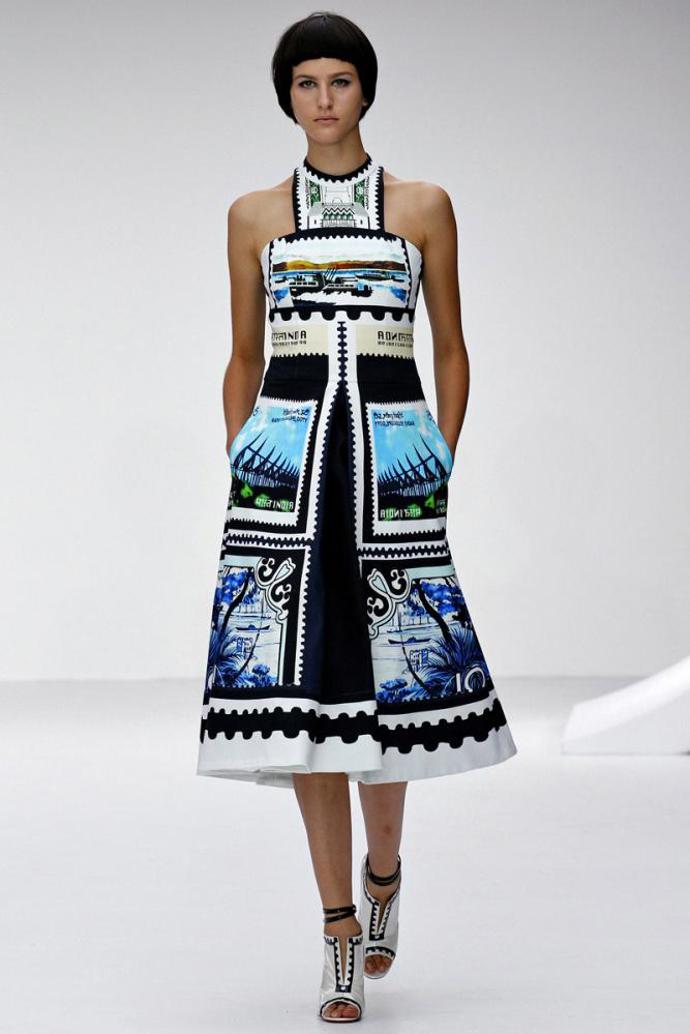 LFW jaro/léto 2013: Mary Katrantzou