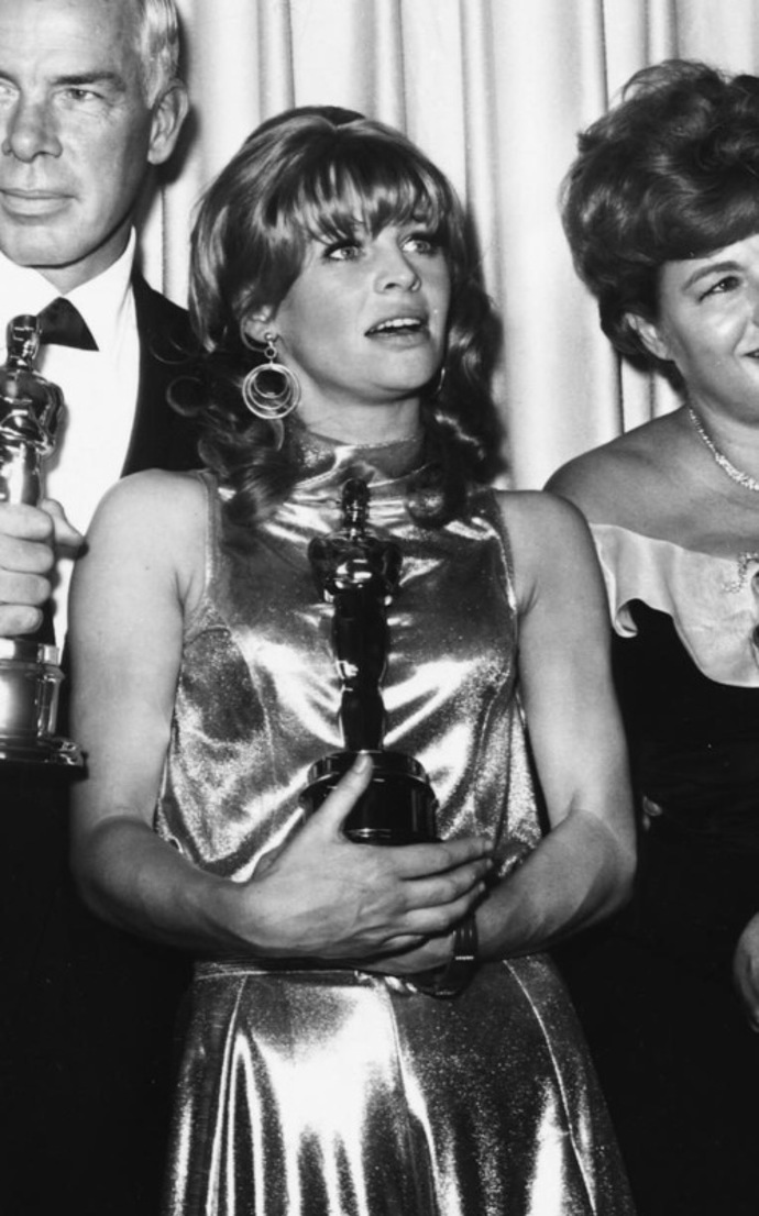 1966 - Julie Christie v šatech od kamarádky