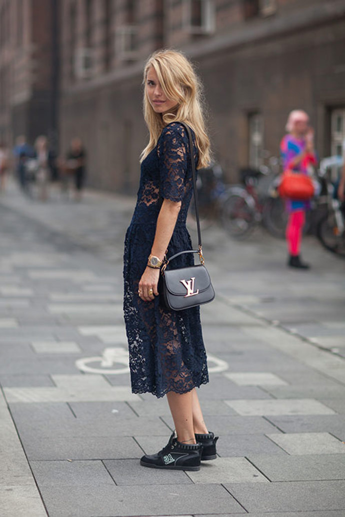 Street style z Kodaně