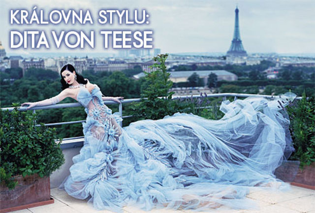 Králotvna stylu Dita von Teese