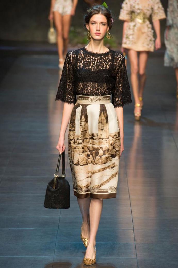 MFW S/S 2014: DOLCE & GABBANA