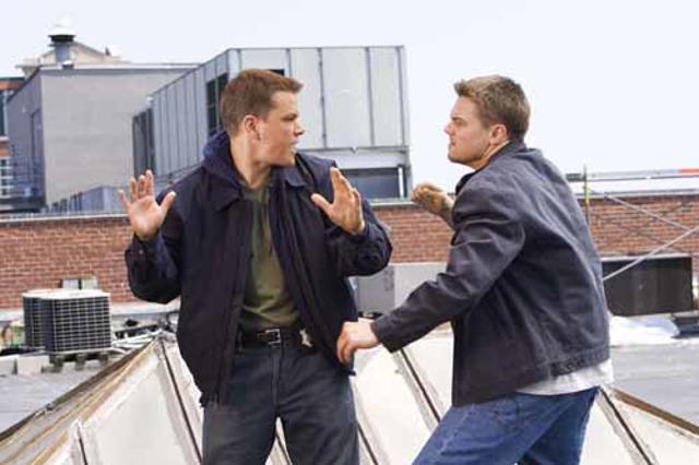 leonardo dicaprio matt damon the departed b18a0 leonardo dicaprio matt damon the departed b18a0