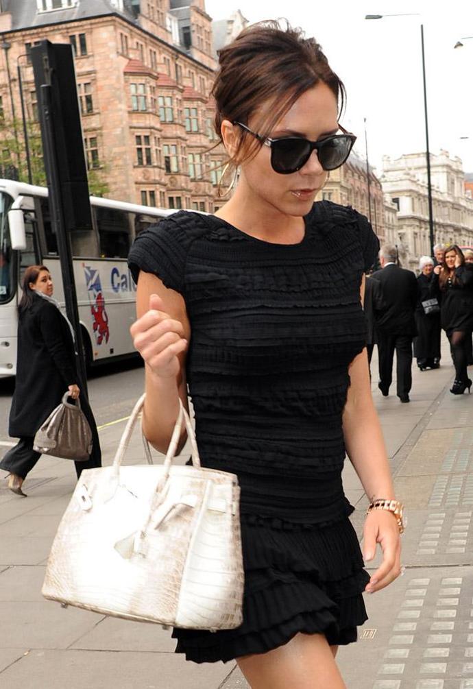 Miliony kabelek Victorie Beckham
