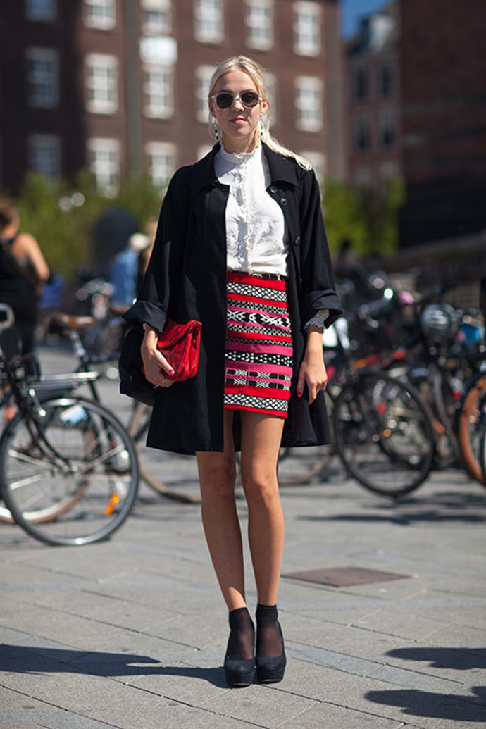 Street style z Kodaně