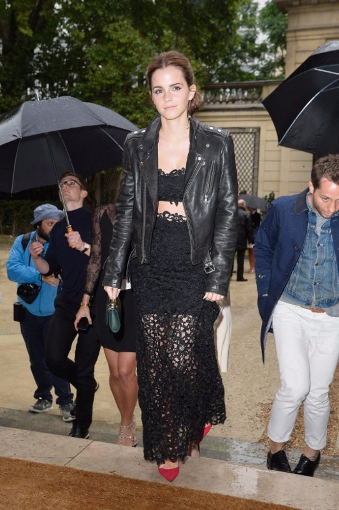 na přehlídce Valentino Haute Couture v Paříži