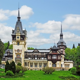 Neorenesanční hrad v Karpatech