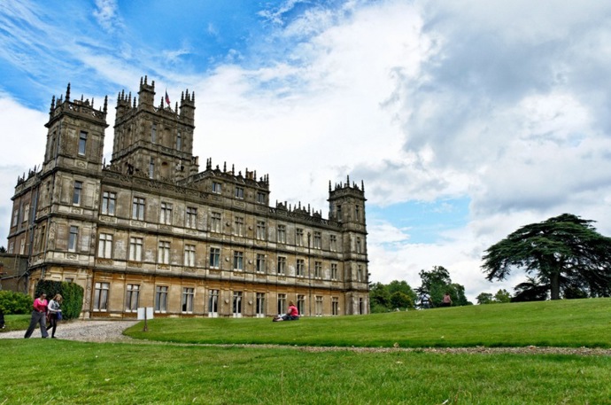 Tak tady se natáčel TV seriál Panství Downton.