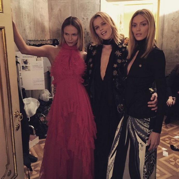 Natasha Poly a Anja Rubik