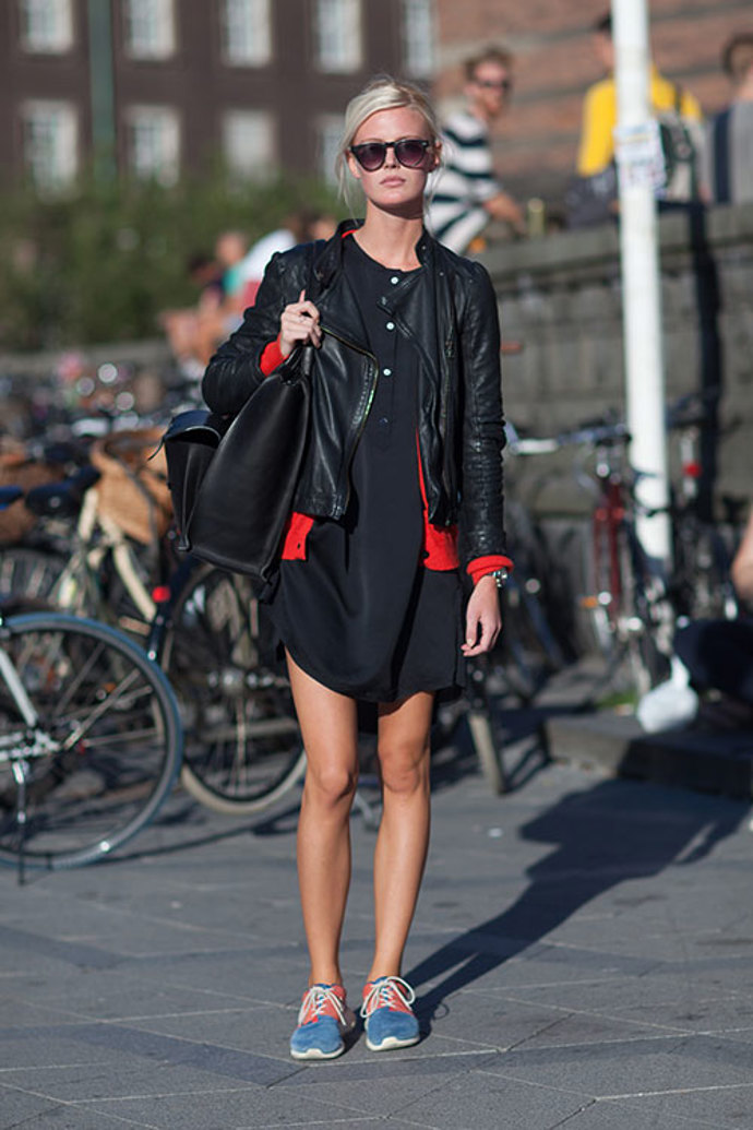 Street style z Kodaně