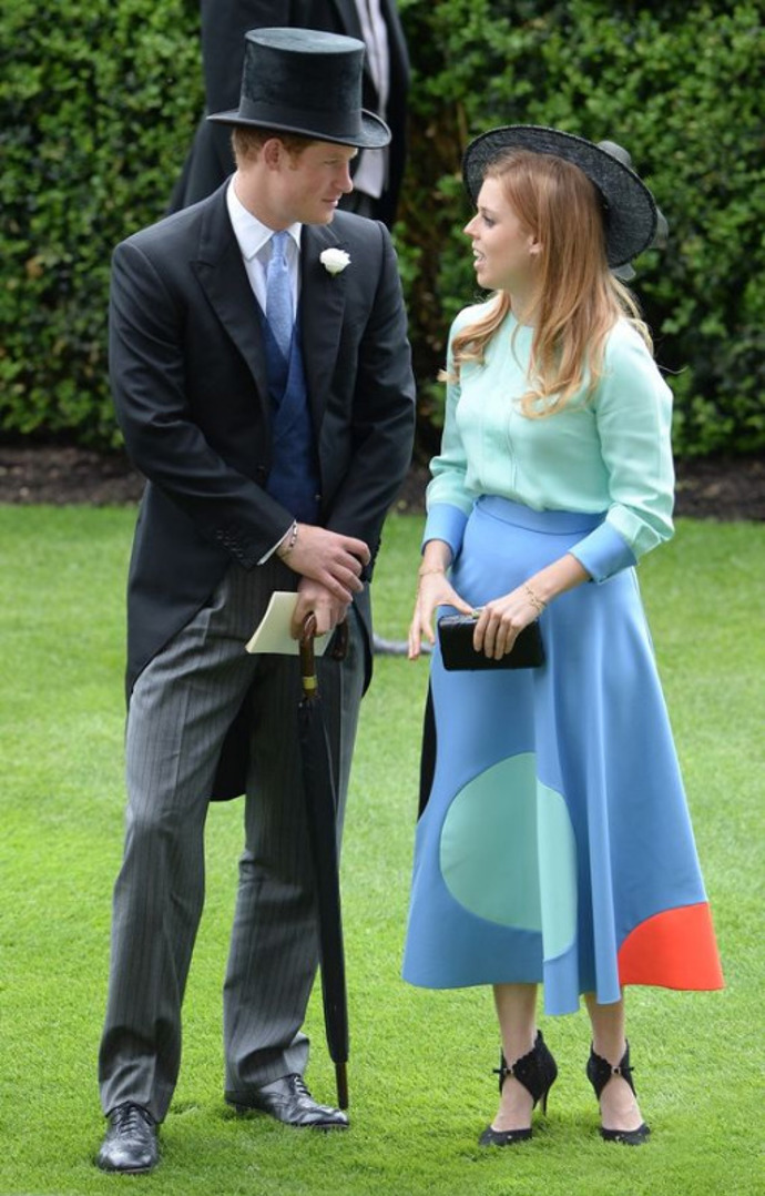 Beatrice s princem Harrym.