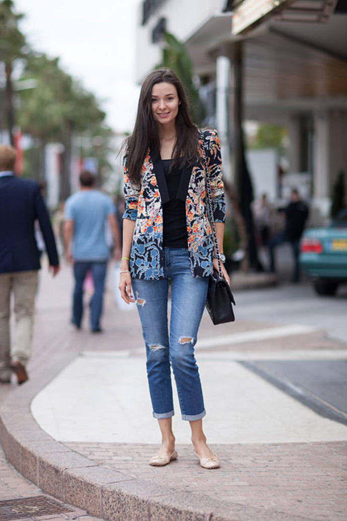 Street style z Cannes