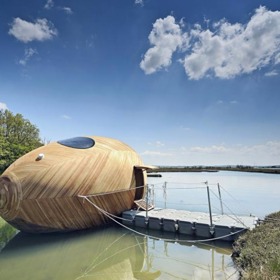 Exbury Egg, ústí řeky Beaulieu, Velká Británie