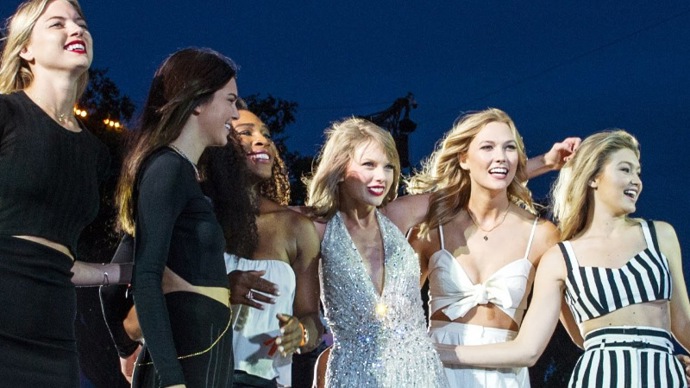 Na koncertu jejich kamarádky Taylor Swift