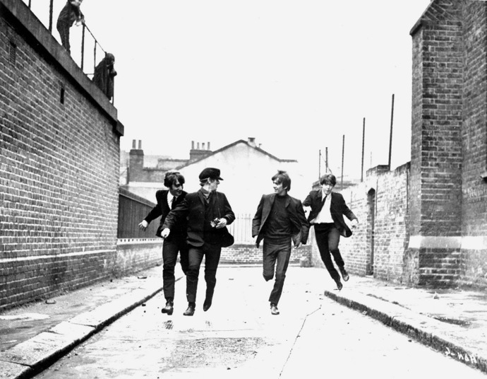 skupina Beatles ve filmu Perný den