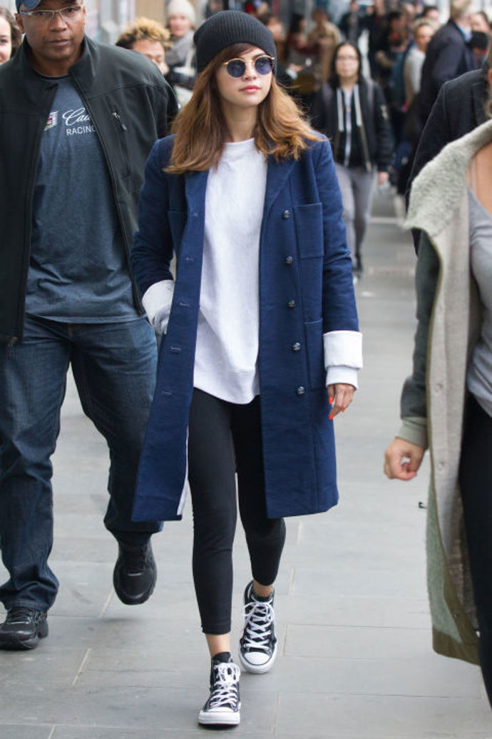 Selena Gomez, zpěvačka.