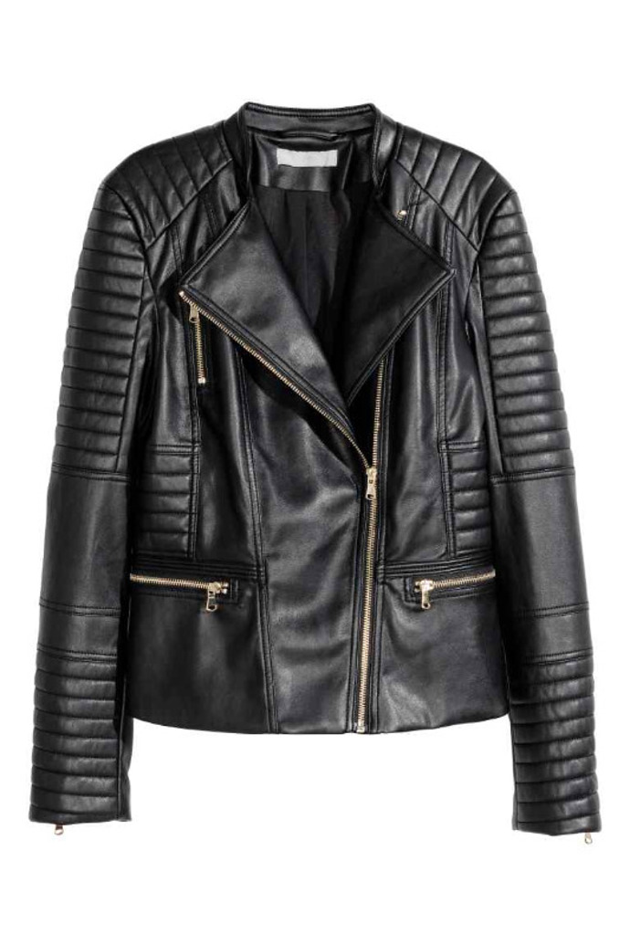 Kožená bunda - H&M - 1299 korun
