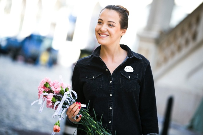 Modelka a herečka Kateřina Sokolová