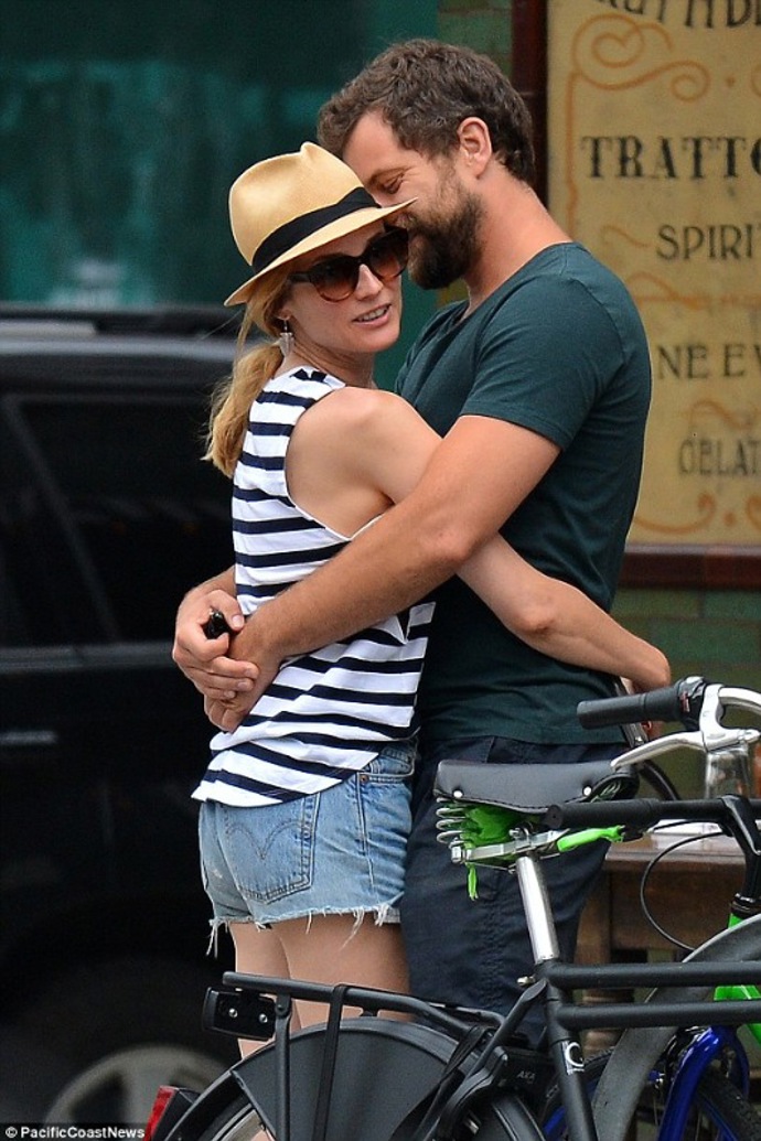 Herec Joshua Jackson a jeho holka herečka Dianne Kruger