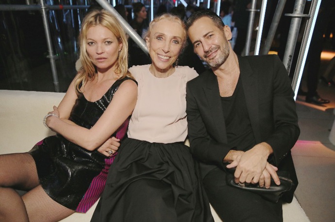 Kate Moss, Franca Sozzani a Marc Jacobs