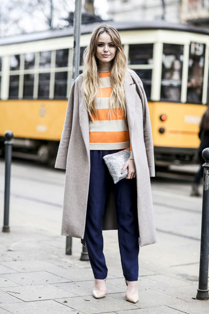 Business chic jako Kristina Bazan.
