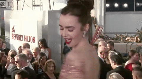 lily collins golden globes e7cbb lily collins golden globes e7cbb