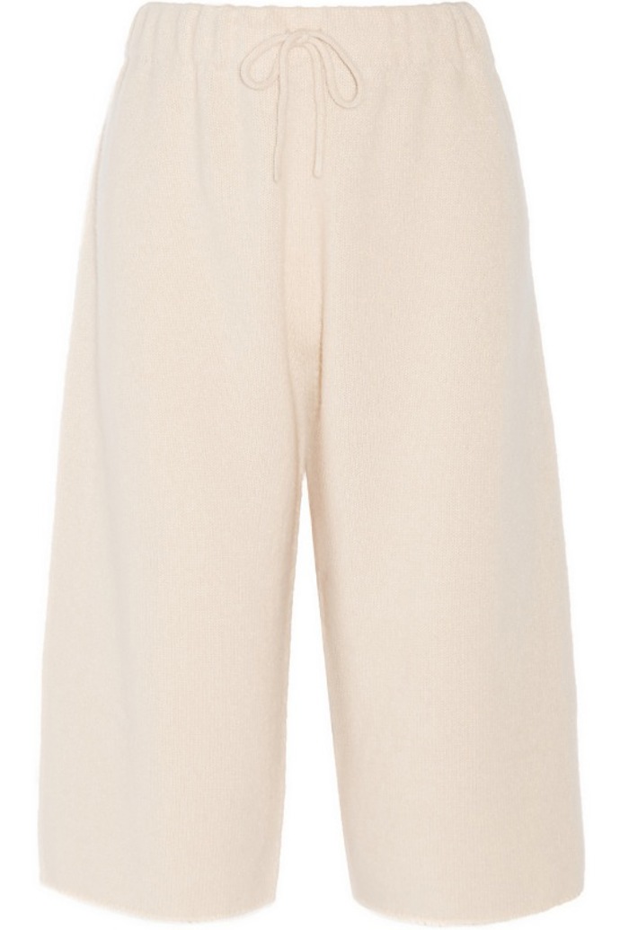 Pletené cullotes. The Row, 360 euro