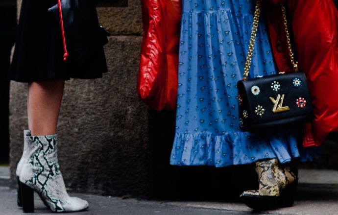 Kabelky na fashion weeku v Miláně a Londýně