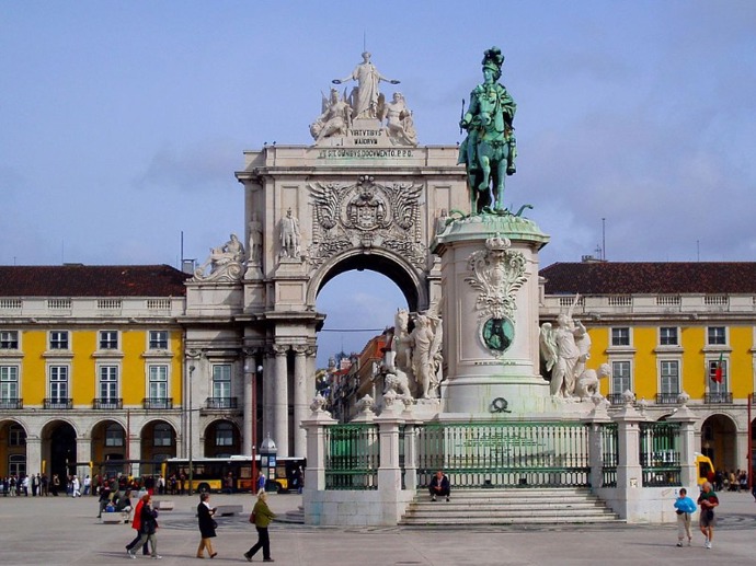 Rua Augusta Arch, Lisabon