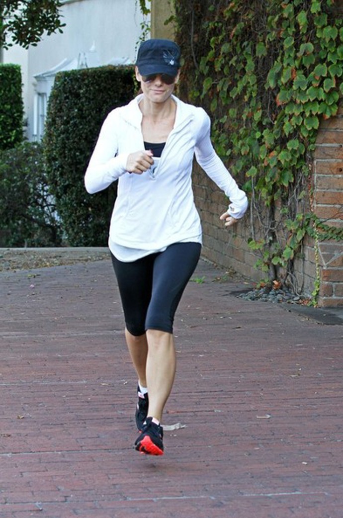 Do tělocvičny jedině sprintem, Sandra Bullock.