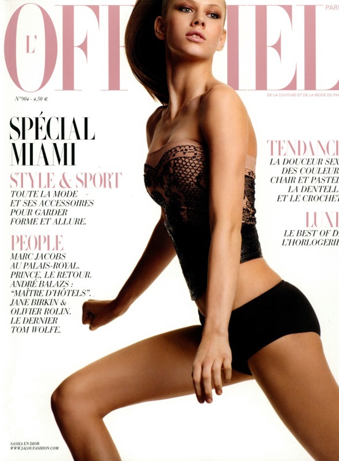 Saša Gachulincová na obálce prestižního L’Officiel