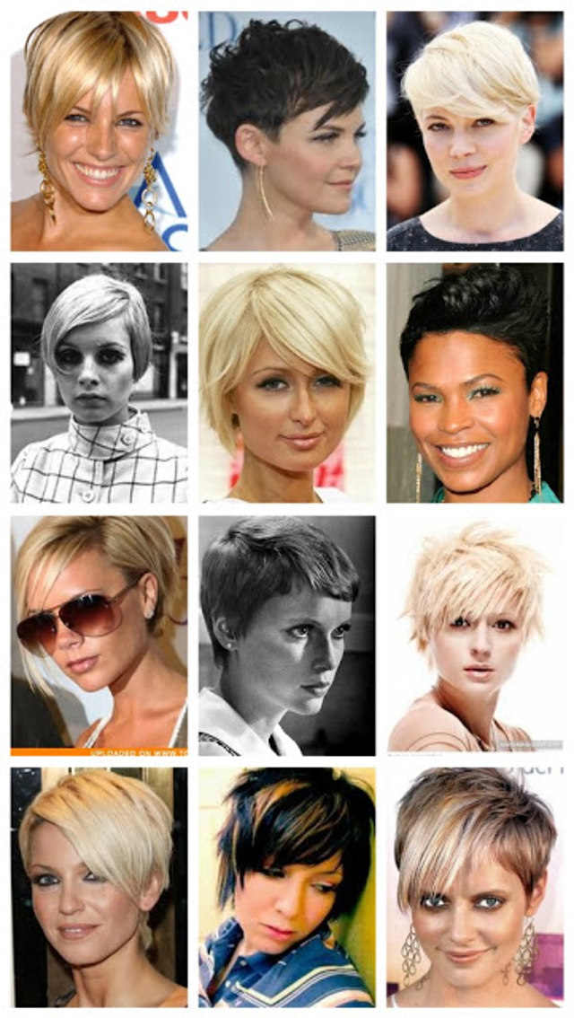 shorthaircollage shorthaircollage