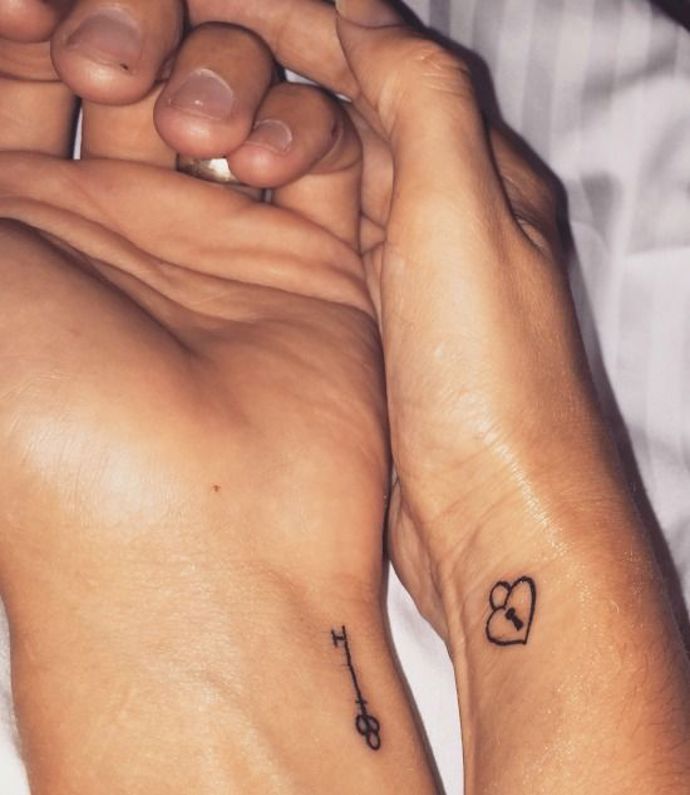 Největší svatební trend na Pinterestu? Společná tetování