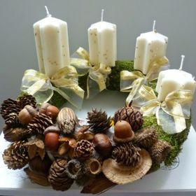 Nejkrásnější adventní věnce 2017