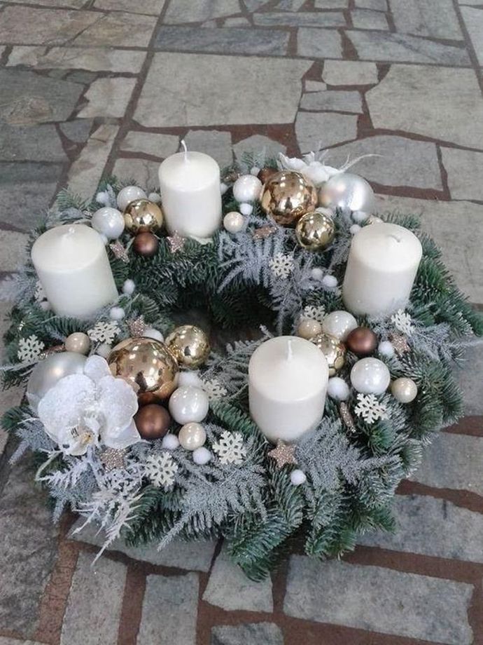 Nejkrásnější adventní věnce 2017
