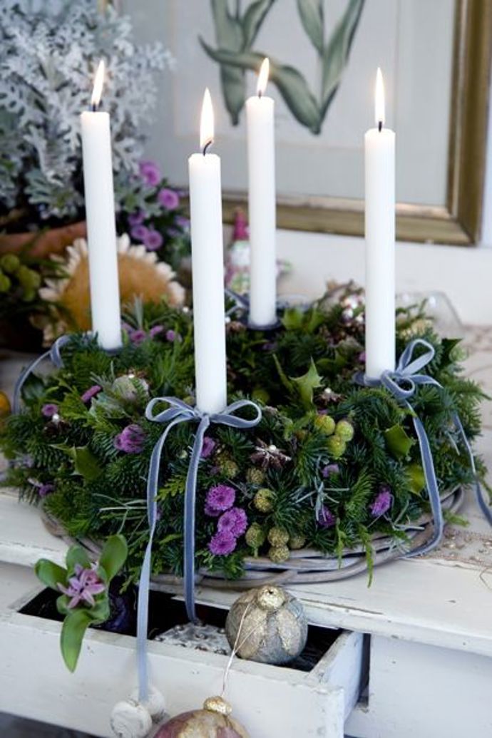 Nejkrásnější adventní věnce 2017
