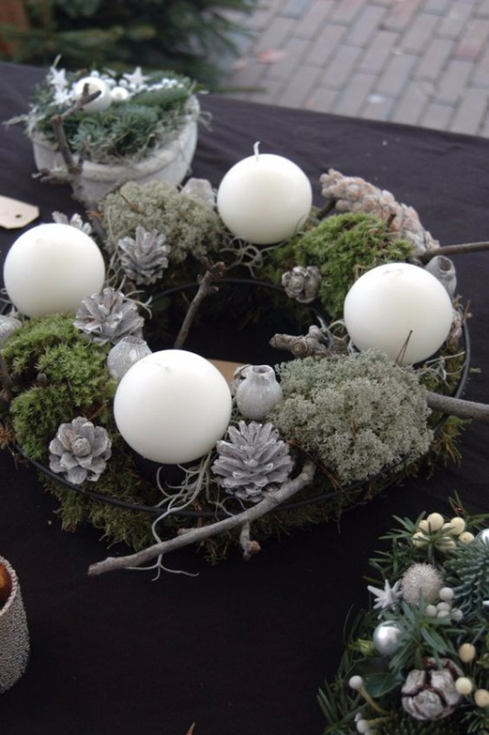 Nejkrásnější adventní věnce 2017