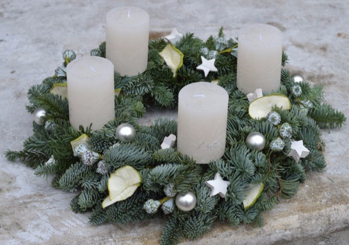 Nejkrásnější adventní věnce 2017