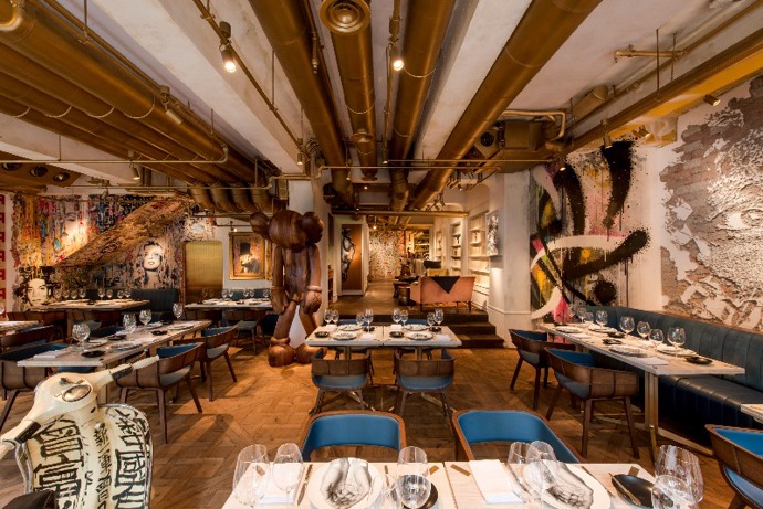 Restaurace Bibo, Hong Kong.