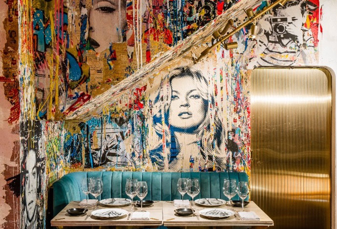 Restaurace Bibo, Hong Kong.