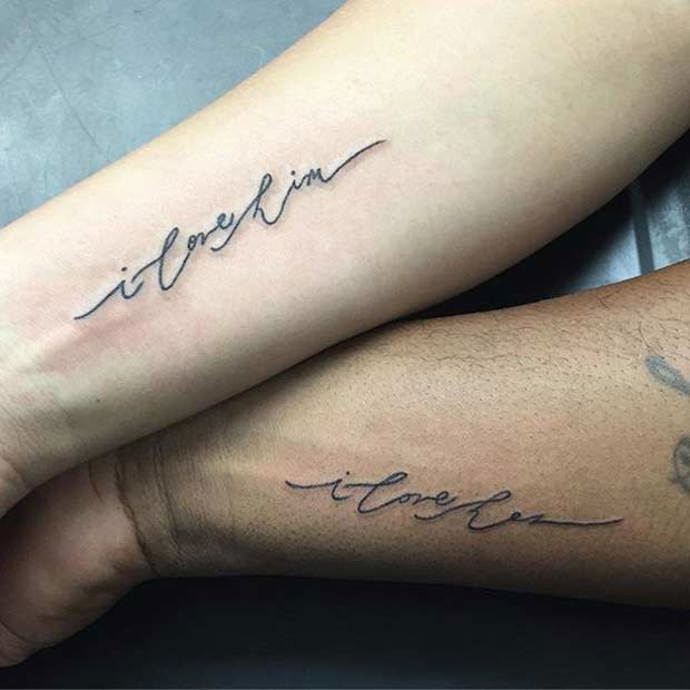 Největší svatební trend na Pinterestu? Společná tetování