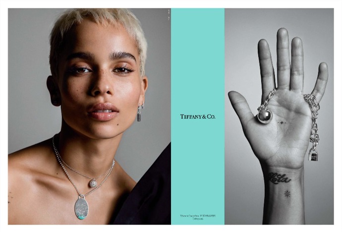 Exkluzivně: Elle Fanning a Zoë Kravitz v nové kampani Tiffany & Co.