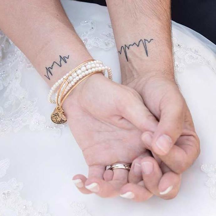 Největší svatební trend na Pinterestu? Společná tetování
