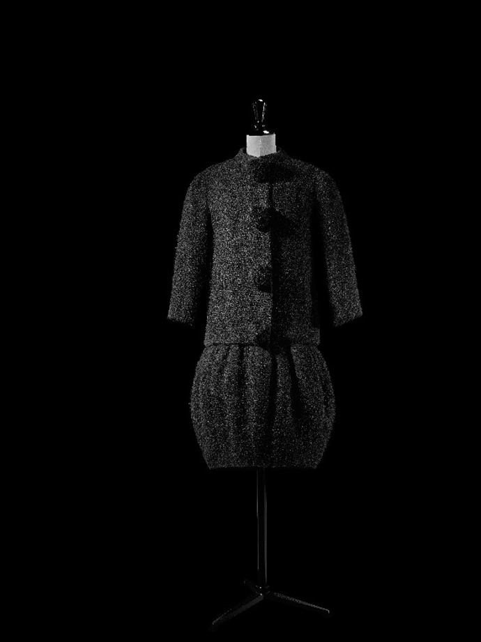 rok: 1960, návrhář: Yves Saint Laurent